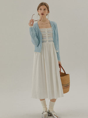 French Elegant Summer Dress