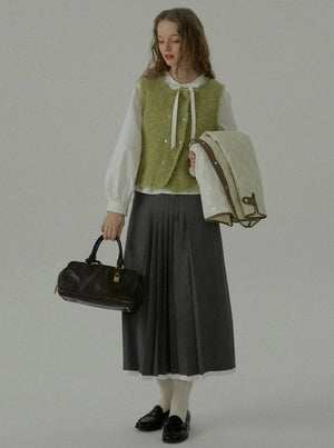 French gentle sweet layered top