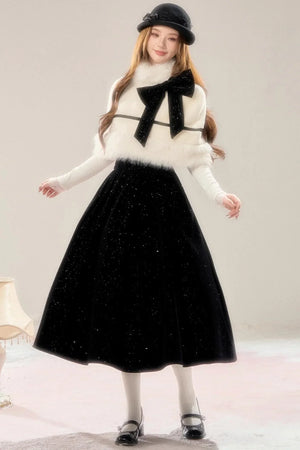 French High-end Cloak Two-Piece Set-Up