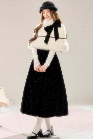 French High-end Cloak Two-Piece Set-Up
