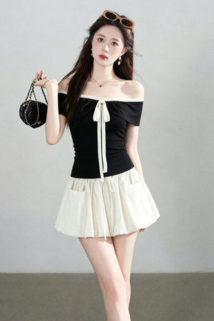 French Knit Summer Top