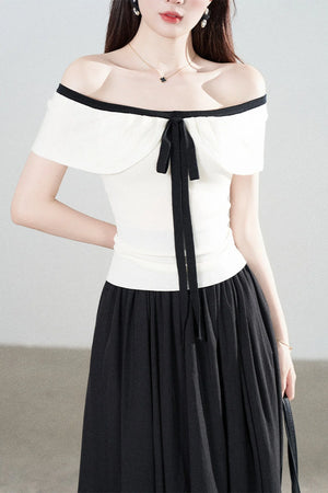 French Knit Summer Top