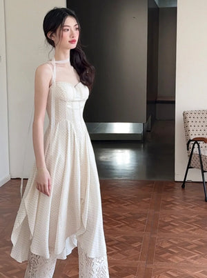 French Lace Bandeau Dress