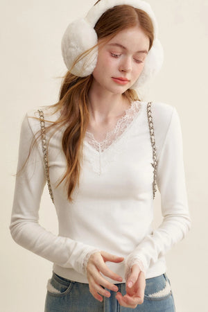 French Lace Base Top