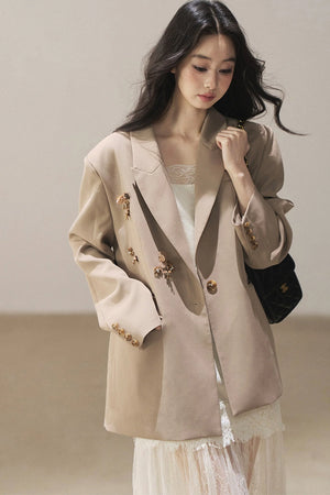 French Lace Camisole Dress and Jacket Set-Up