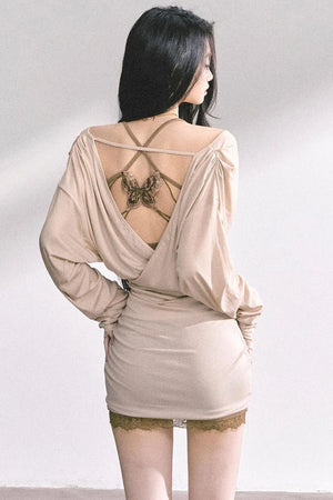 French Lace Dress Set