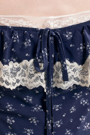 French Lace Floral Dress