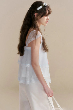 French Lace Irregular Camisole