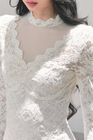 French Lace Mesh Dress