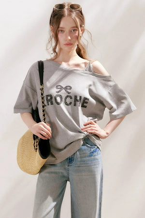 French Lace Off-Shoulder Top