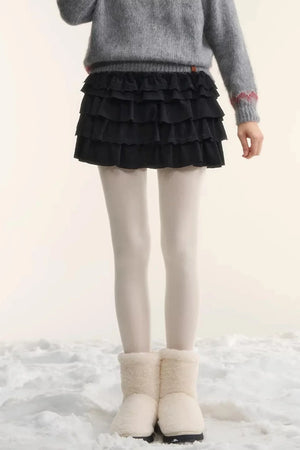 French Lace Retro Skirt