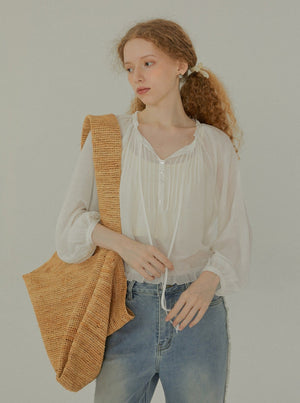French Lace Sunscreen Shirt