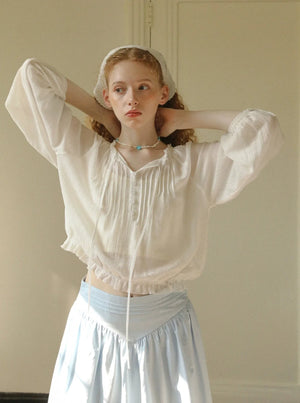 French Lace Sunscreen Shirt