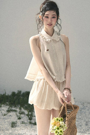 French Lace Top and Bud Skirt Set-Up
