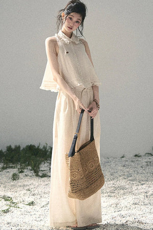 French Lace Top and Bud Skirt Set-Up