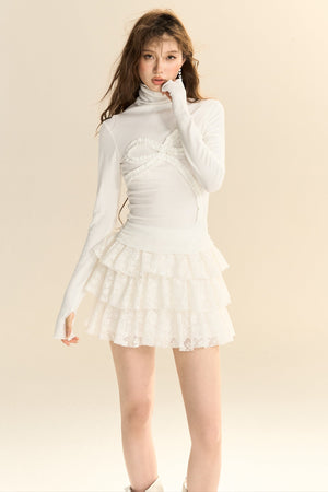 French Pure Desire Long Sleeve Top