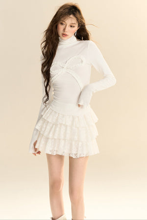 French Pure Desire Long Sleeve Top