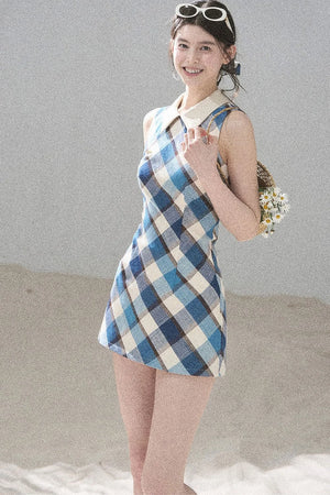 French Quilted Polo Bodycon Dress