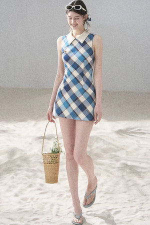 French Quilted Polo Bodycon Dress