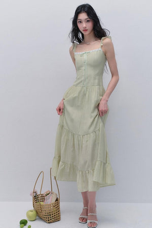 French Resort Glow Dress