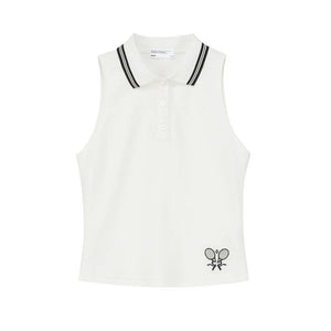 French Retro Embroidered Vest