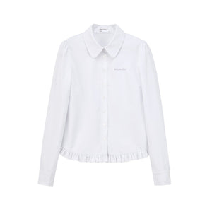 French Retro Striped Long Sleeve Shirt