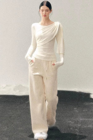 French Ribbon Design Blouse