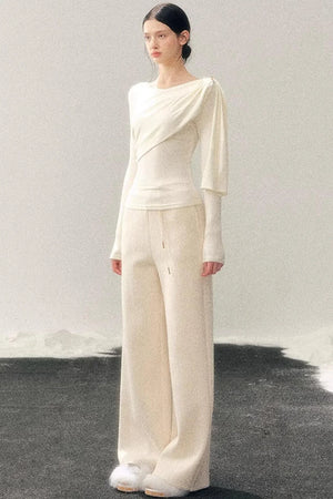 French Ribbon Design Blouse