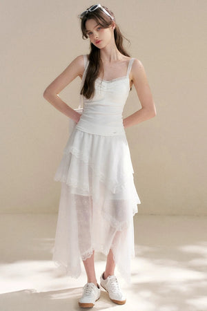 French Romantic Lace Skirt