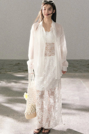 French Romantic Lace Skirt Set-Up