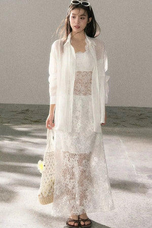 French Romantic Lace Skirt Set-Up