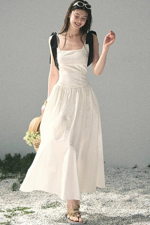 French Style Strap Dress