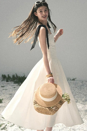 French Style Strap Dress