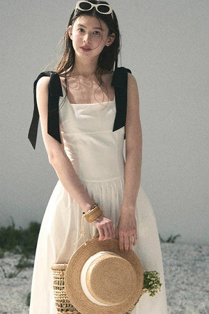 French Style Strap Dress