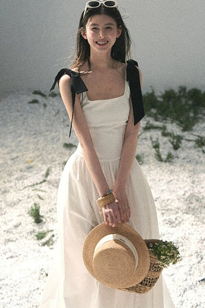 French Style Strap Dress