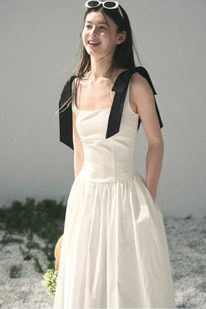 French Style Strap Dress