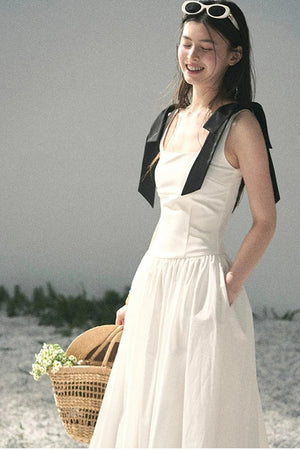 French Style Strap Dress