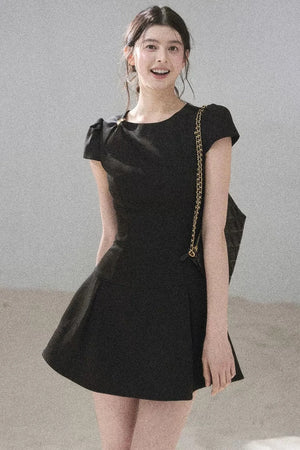 French Summer Puffy Dress