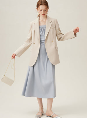 French Temperament Slip Dress