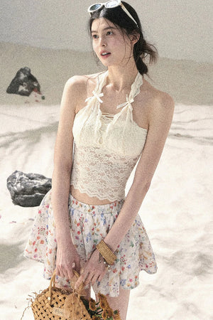 French Thin Sun Protection Cardigan Set-Up