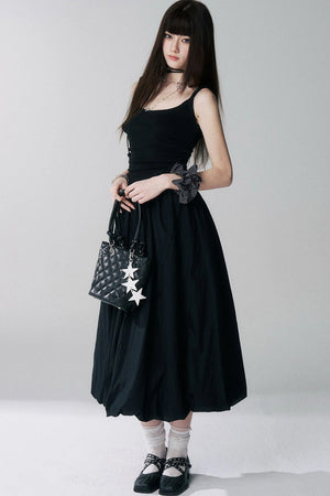 French White Flower Dress