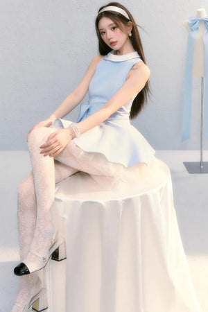 Fugitive Princess Mesh Panel Ballet Dress