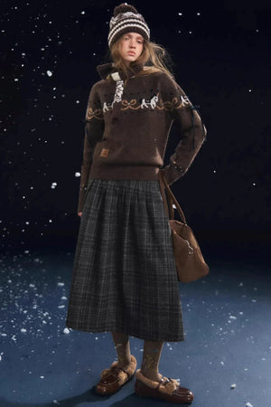 Fun Spinning Pony Jacquard Sweater
