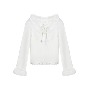 Furry Patchwork Base Layer Top