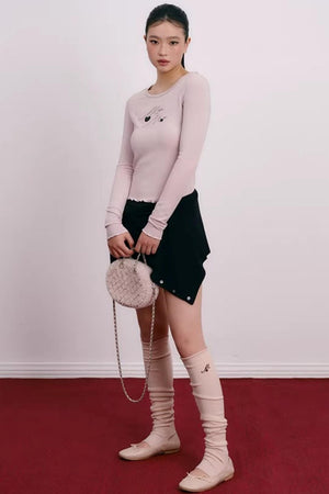 Fuzzy Velvet Quilted Handbag