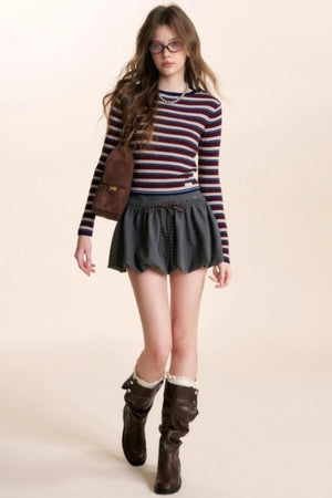 Geek Chic Striped Wool Sweater