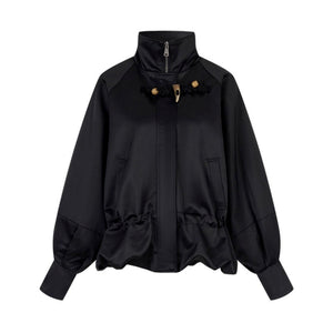 Genesis Woven Stand-Up Collar Trench Coat