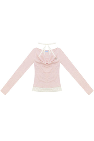Gentle Flutter Knit Top