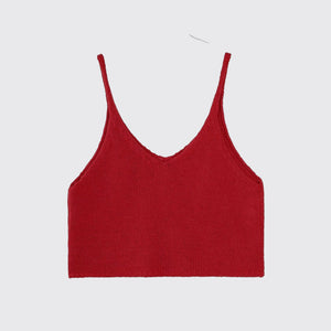 Gentle Knit V-Neck Vest