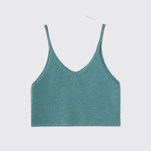 Gentle Knit V-Neck Vest